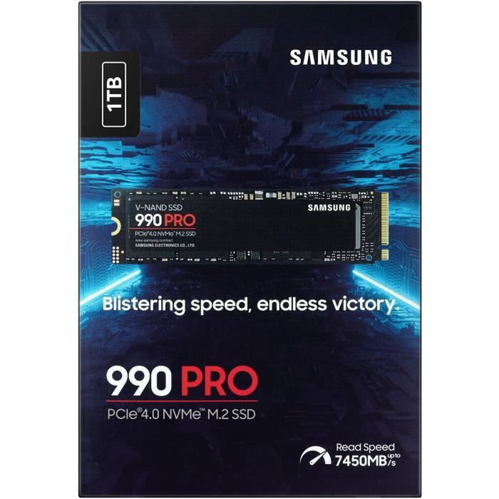 SAMSUNG 990 PRO 1 TB M.2 NVMe PCIe 4.0 SAMSUNG 990 PRO 1 TB M.2 NVMe PCIe 4.0
