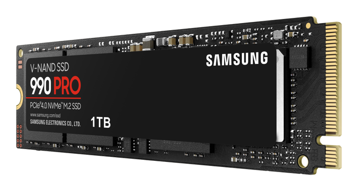 SAMSUNG 990 PRO 1 TB M.2 NVMe PCIe 4.0 SAMSUNG 990 PRO 1 TB M.2 NVMe PCIe 4.0