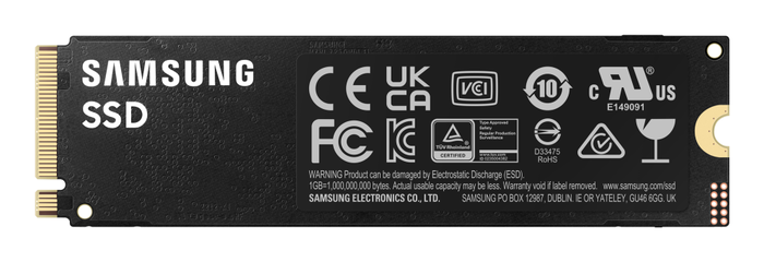 SAMSUNG 990 PRO 1 TB M.2 NVMe PCIe 4.0 SAMSUNG 990 PRO 1 TB M.2 NVMe PCIe 4.0