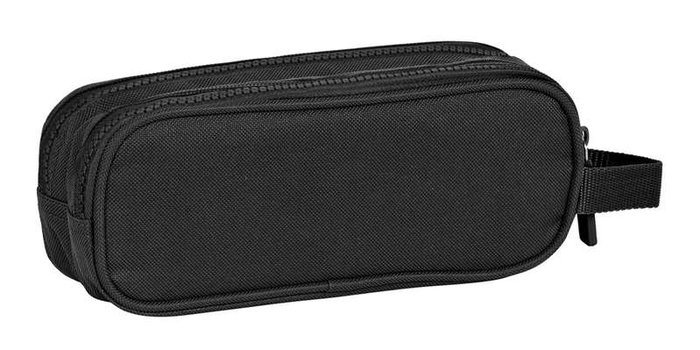 Safta Portatodo Doble Basic Negro 21x8x6cm Chameleon + REACH