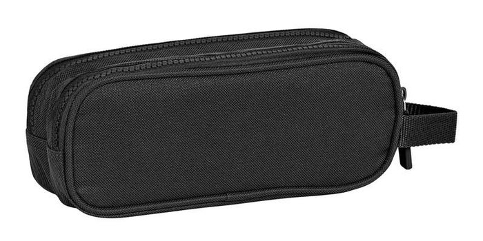 Safta Portatodo Doble Basic Negro 21x8x6cm Chameleon + REACH