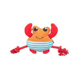 Peluche para perros Trixie Naranja Cangrejo 28 cm Poliéster Felpa Textil