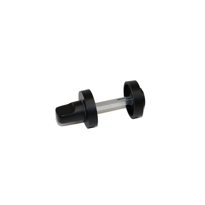Emuca Lote de 5 condenas con roseta redonda para puertas de interior, diámetro 35mm, Zamak, Negro Emuca Lote de 5 condenas con roseta redonda para puertas de interior, diámetro 35mm, Zamak, Negro