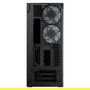 ARCTIC Xtender VG Black Torre PC Gaming Midi Tower Negro con Vidrio Templado, Montaje Vertical GPU, 3 Ventiladores 140mm, Soporte E-ATX, USB-C