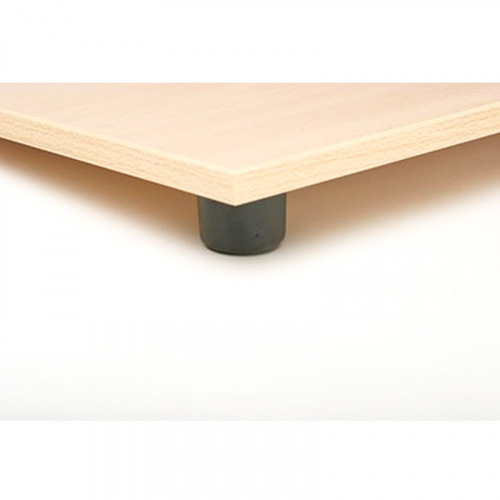 Mobeduc Taquilla 600634HPC18 Mueble de 3 Puertas (Ancho 40 cm) en Melamina de Haya con Cerraduras Individualizadas y Patas Niveladoras