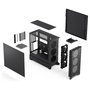 Fractal Design Pop Air 2 Black Solid ATX - Caja PC Torre Media Negro, Compatible con ATX, micro-ATX, Mini-ITX, 3 Ventiladores 120mm Incluidos