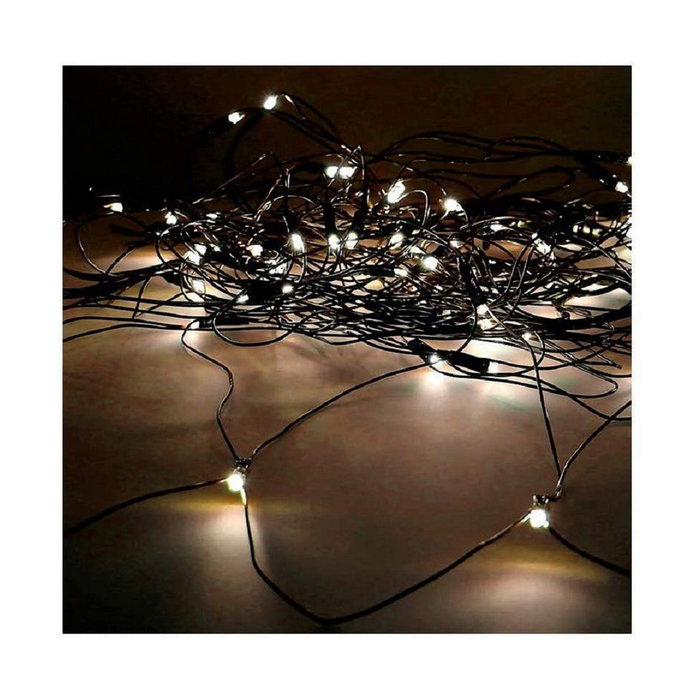 Edm Cortina Red Easy-Connect 2x1,5m 90 LEDs Blanco Cálido 30V