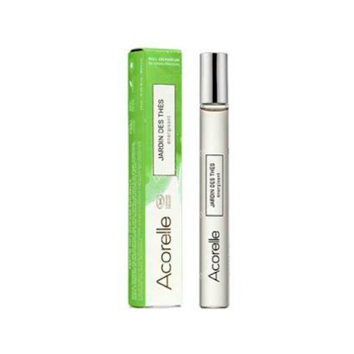 ACORELLE Eau De Parfum Roll-On Jardin Des Thes 10 Ml - Fragancia Ecológica Certificada ECOCERT, Familia Olfativa Cítrica Verde Floral ACORELLE Eau De Parfum Roll-On Jardin Des Thes 10 Ml - Fragancia Ecológica Certificada ECOCERT, Familia Olfativa Cítrica Verde Floral