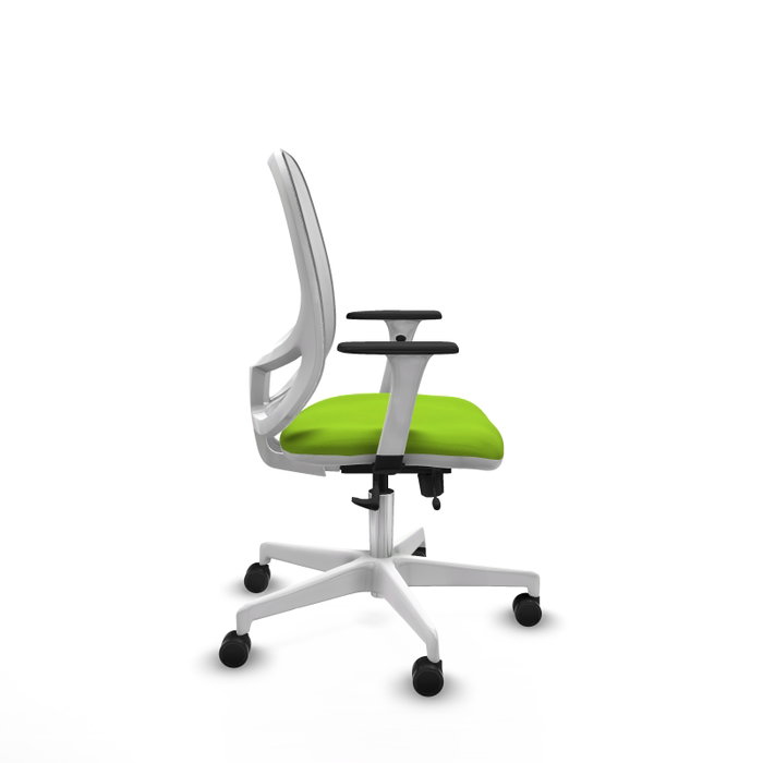 PIQUERAS Y CRESPO Silla de oficina Cilanco Pistacho y Blanco