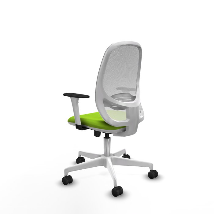 PIQUERAS Y CRESPO Silla de oficina Cilanco Pistacho y Blanco