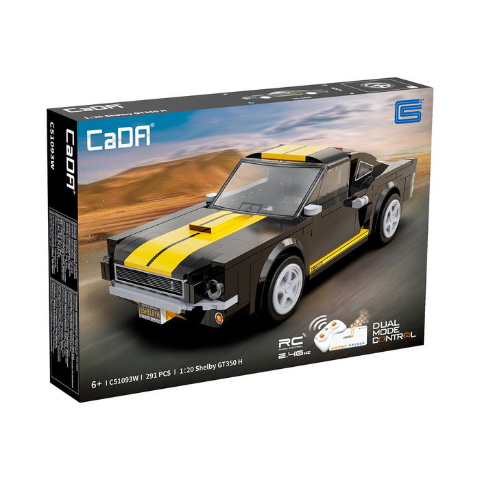 Cada Shelby GT350H 1:20 App+RC C51093W Coche a Escala Controlable por App y Mando