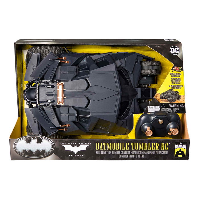 Spin Master Batmobile Tumbler Rc 85 Aniversario 6070196 Edición Especial Batman Vehículo Control Remoto