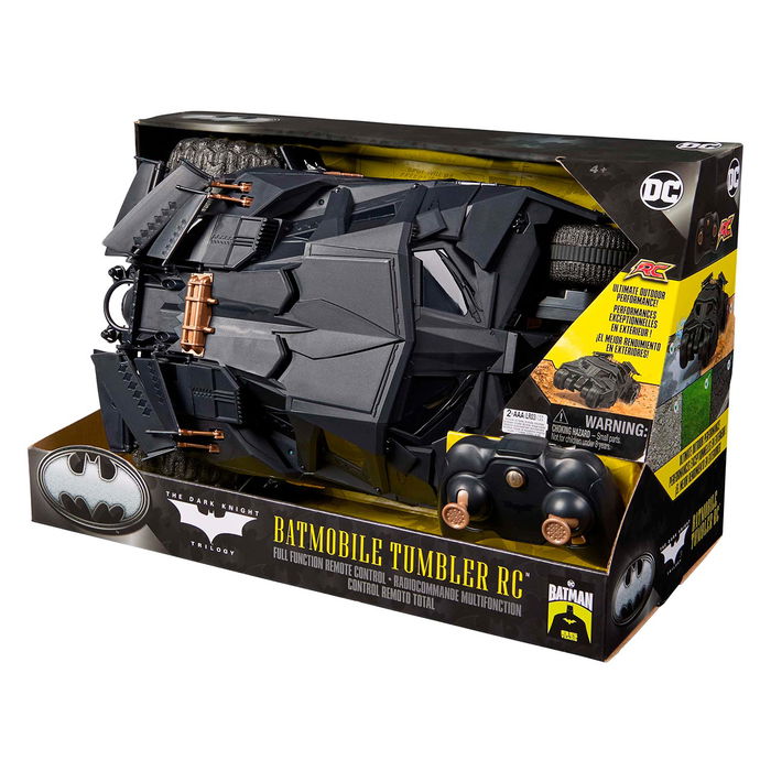 Spin Master Batmobile Tumbler Rc 85 Aniversario 6070196 Edición Especial Batman Vehículo Control Remoto