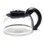Silex Jarra Universal para Cafetera de Goteo/Americana - 10 Tazas (1,25L) de Vidrio con Tapa Antigoteo y Altura Regulable 11.5-13 cm