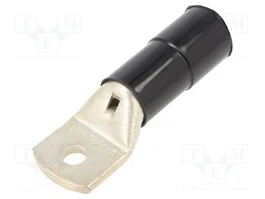BM GROUP Punta de anillo tubular aislada M10 negro