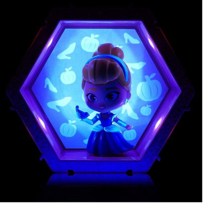 WOW! Stuff Figura Pod - Disney Princesa Cenicienta, con Sensor de Movimiento y Luz, Funciona con 3 Pilas AAA