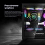 Rampage Shelob Caja PC Mid-Tower con 4 Ventiladores ARGB Negro