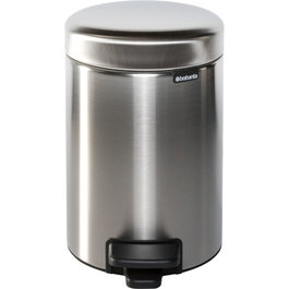 Brabantia Newicon Cubo de basura con pedal 3 Litros Confident Brilliant Steel