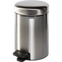 Brabantia Newicon Cubo de basura con pedal 3 Litros Confident Brilliant Steel