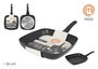 Masterchef Sarten Grill de 26 cm de Aluminio Forjado 3.0 mm (6 Unidades)