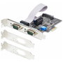 Startech Tarjeta Serie PCIe de 2 Puertos DB9 RS232/RS422/RS485 con Brackets