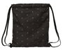 Bolsa Mochila con Cuerdas Safta California Negro 35 x 40 x 1 cm