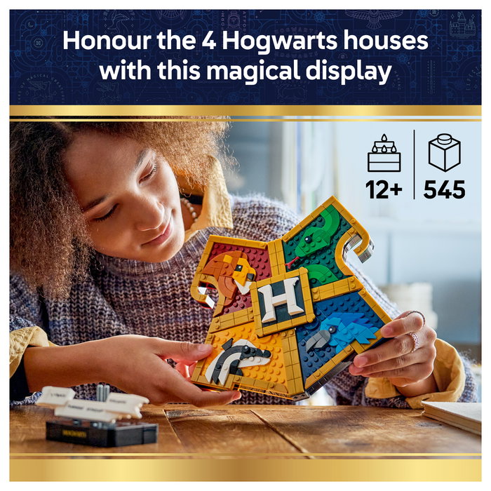 LEGO Harry Potter 76462 Escudo de la Casa de Hogwarts