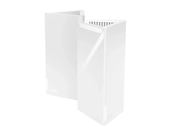 MSI Roamii BE Lite Mesh System MRBE50 (2-Pack) Wi-Fi 7 Blanco MSI Roamii BE Lite Mesh System MRBE50 (2-Pack) Wi-Fi 7 Blanco