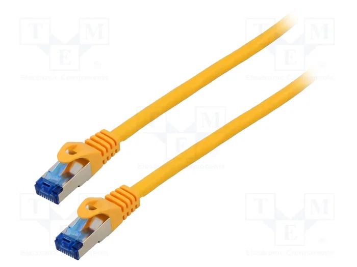 LANBERG Patch cord S/FTP Cat 6a RJ45 10m naranja LANBERG Patch cord S/FTP Cat 6a RJ45 10m naranja