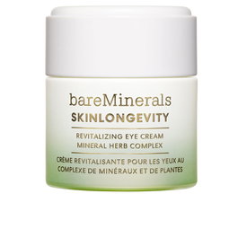 Bare Minerals SKINLONGEVITY Crema de Ojos Revitalizante en Gel - Antiarrugas, Reduce Ojeras, 15 g