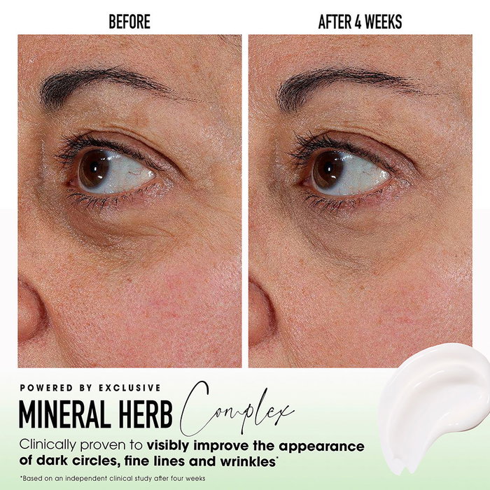 Bare Minerals SKINLONGEVITY Crema de Ojos Revitalizante en Gel - Antiarrugas, Reduce Ojeras, 15 g