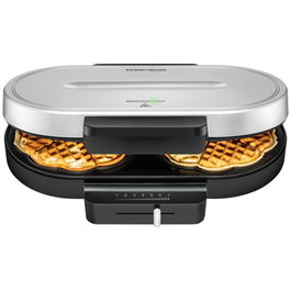Rommelsbacher WA 1250 Gofrera Plata y Negro