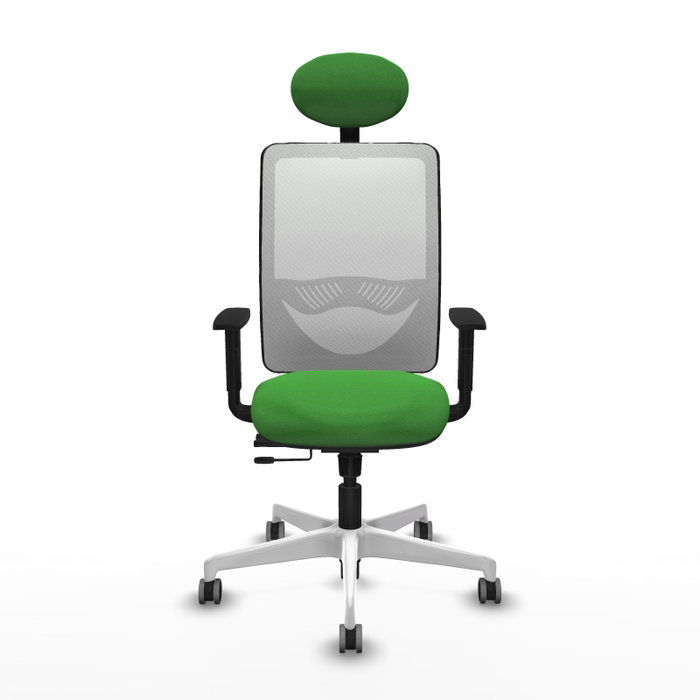 PIQUERAS Y CRESPO Silla de oficina Zulema Verde y Blanco PIQUERAS Y CRESPO Silla de oficina Zulema Verde y Blanco