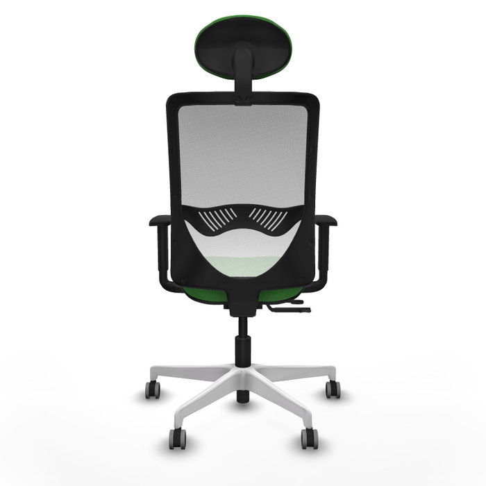 PIQUERAS Y CRESPO Silla de oficina Zulema Verde y Blanco PIQUERAS Y CRESPO Silla de oficina Zulema Verde y Blanco