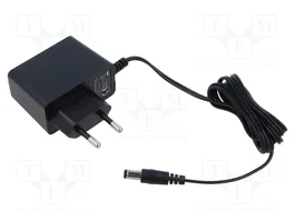 ESPE Alimentador de Impulso 6VDC 1A 6W con Conector 5,5/2,1 mm