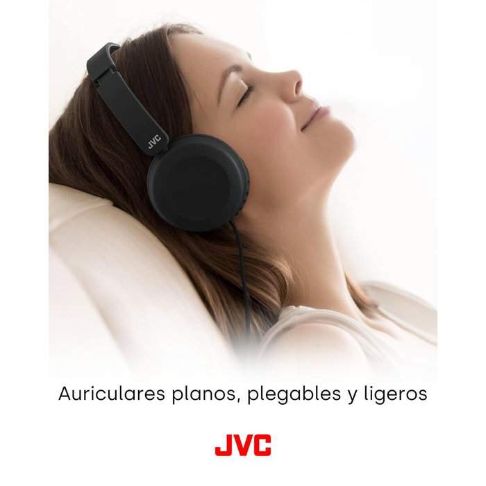 JVC HA-S31M-W Auriculares de Diadema con Micrófono - Blanco