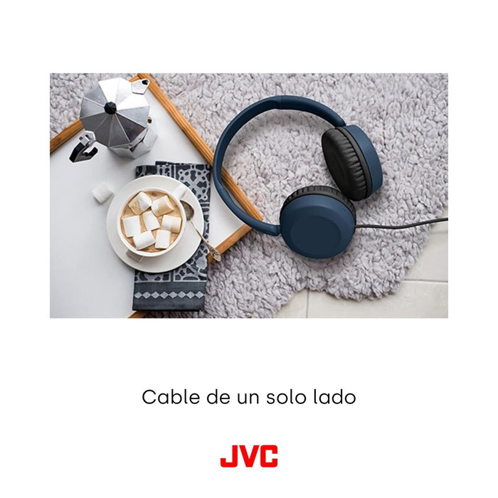 JVC HA-S31M-W Auriculares de Diadema con Micrófono - Blanco