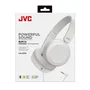 JVC HA-S31M-W Auriculares de Diadema con Micrófono, Blanco