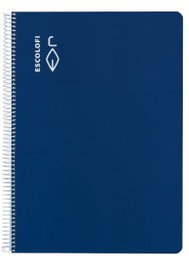 ESCOLOFI Bloc Montessori Tapa Dura A4 80 Hojas (Set de 5)
