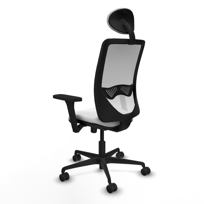 PIQUERAS Y CRESPO Silla de oficina Zulema Blanca con Mecanismo Sincro PIQUERAS Y CRESPO Silla de oficina Zulema Blanca con Mecanismo Sincro