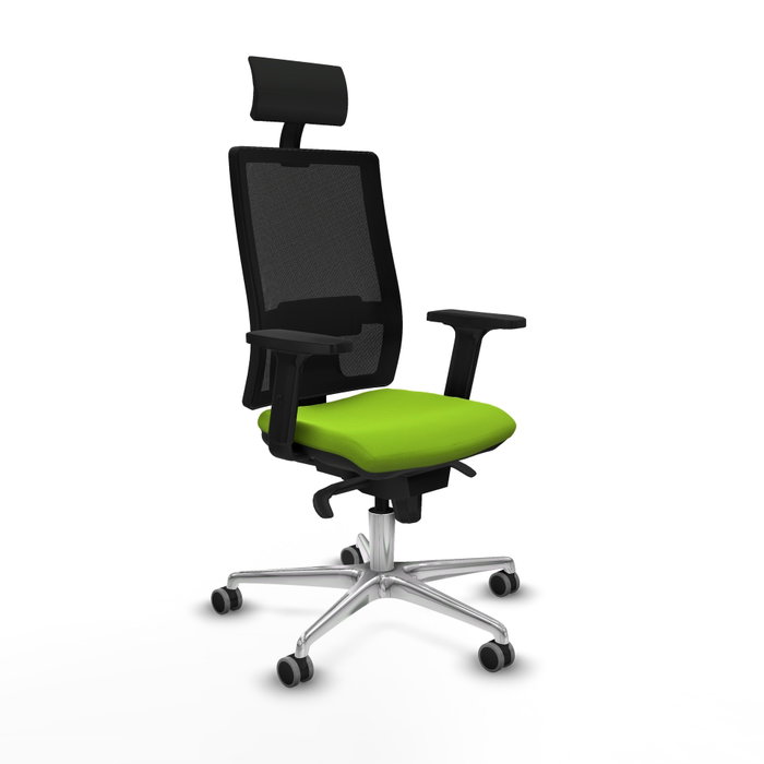 PIQUERAS Y CRESPO Silla de oficina Horna con mecanismo Sincro, Pistacho y Negro PIQUERAS Y CRESPO Silla de oficina Horna con mecanismo Sincro, Pistacho y Negro