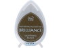 Tsukineko Brilliance Almohadilla de tinta negro relámpago efecto nacarado 99x68mm