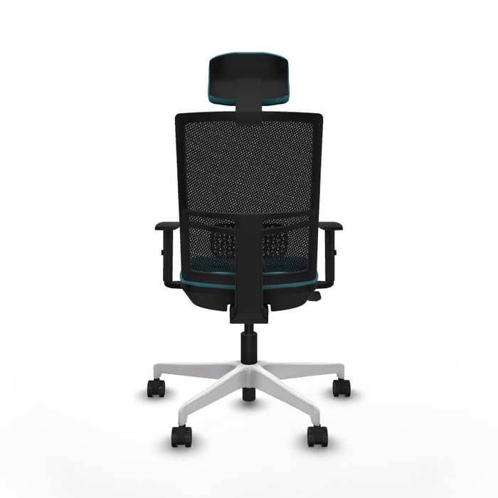 PIQUERAS Y CRESPO Silla de oficina Yunquera Turquesa y Negro PIQUERAS Y CRESPO Silla de oficina Yunquera Turquesa y Negro