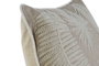 DKD Home Decor Funda Cojin 1 x 50 x 50 cm Marron Hojas Algodon Polyester