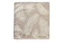 DKD Home Decor Funda Cojin 1 x 50 x 50 cm Marron Hojas Algodon Polyester