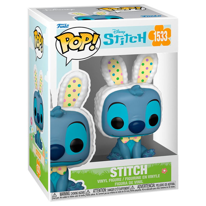 Funko Figura POP Disney Stitch Conejo de Pascua 9cm Figura Vinilo Caja Regalo Funko Figura POP Disney Stitch Conejo de Pascua 9cm Figura Vinilo Caja Regalo