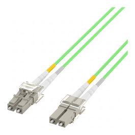 EFB Elektronik Cable de parcheo dúplex LC-LC OM5 25m LSZH 2mm verde lima