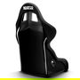 Sparco Asiento 2000 Pro QRT S008016RNR FIA Fibra de Vidrio