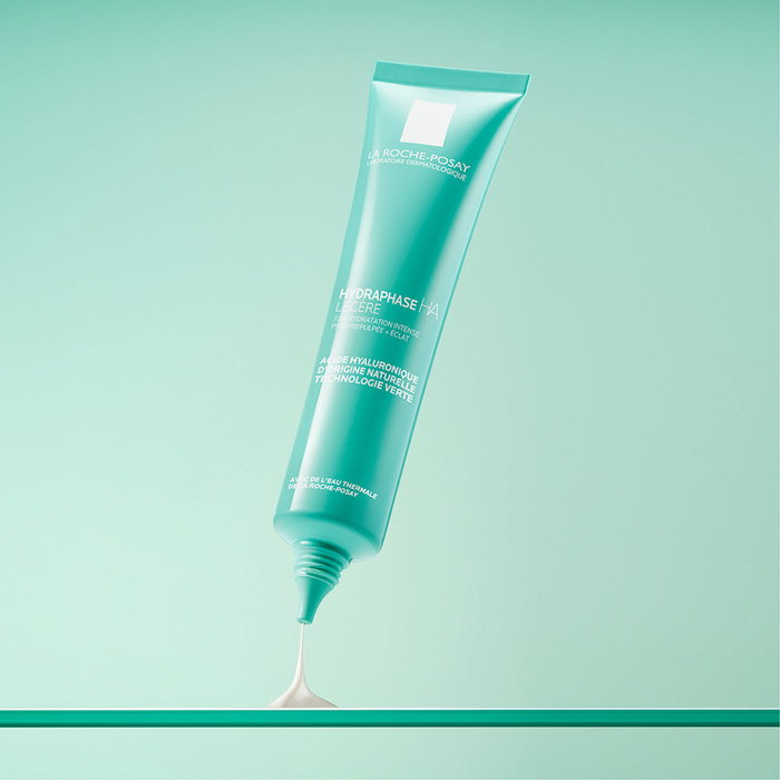 La Roche-Posay Hydraphase HA Ligera Crema Hidratante con Ácido Hialurónico - 72h Hidratación, Piel Deshidratada, Normal o Seca, 50 ml