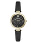 Furla WW00018009L2 Reloj para Mujer con Caja Dorada y Correa Negra
